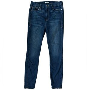Good American Good Legs Skinny High Rise Dark Wash Jeans